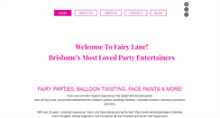 Desktop Screenshot of fairylane.com.au